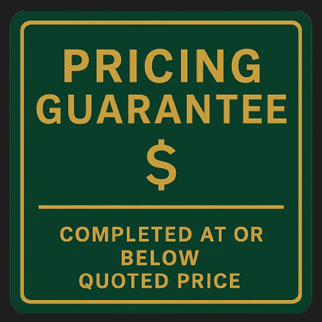 Pricing Guarantee